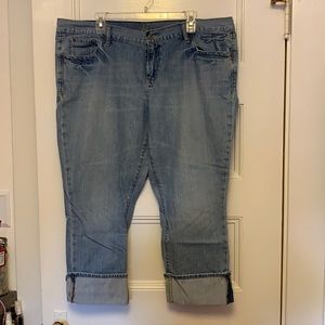 Old Navy the Diva cropped jeans size 18